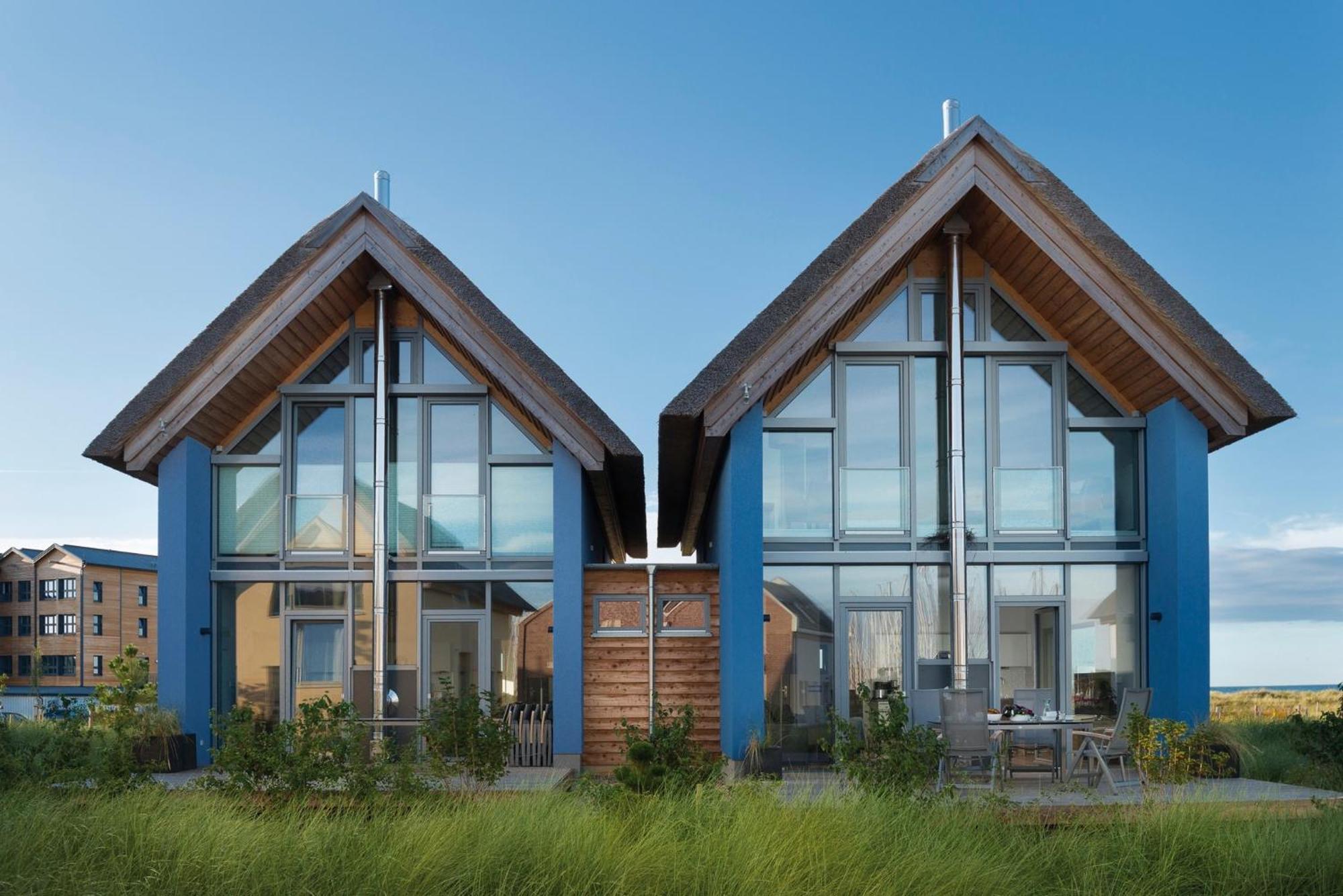 Ostsee - Reetdachhaus Nr 36 "Warder" Im Strand Resort Heiligenhafen Ngoại thất bức ảnh